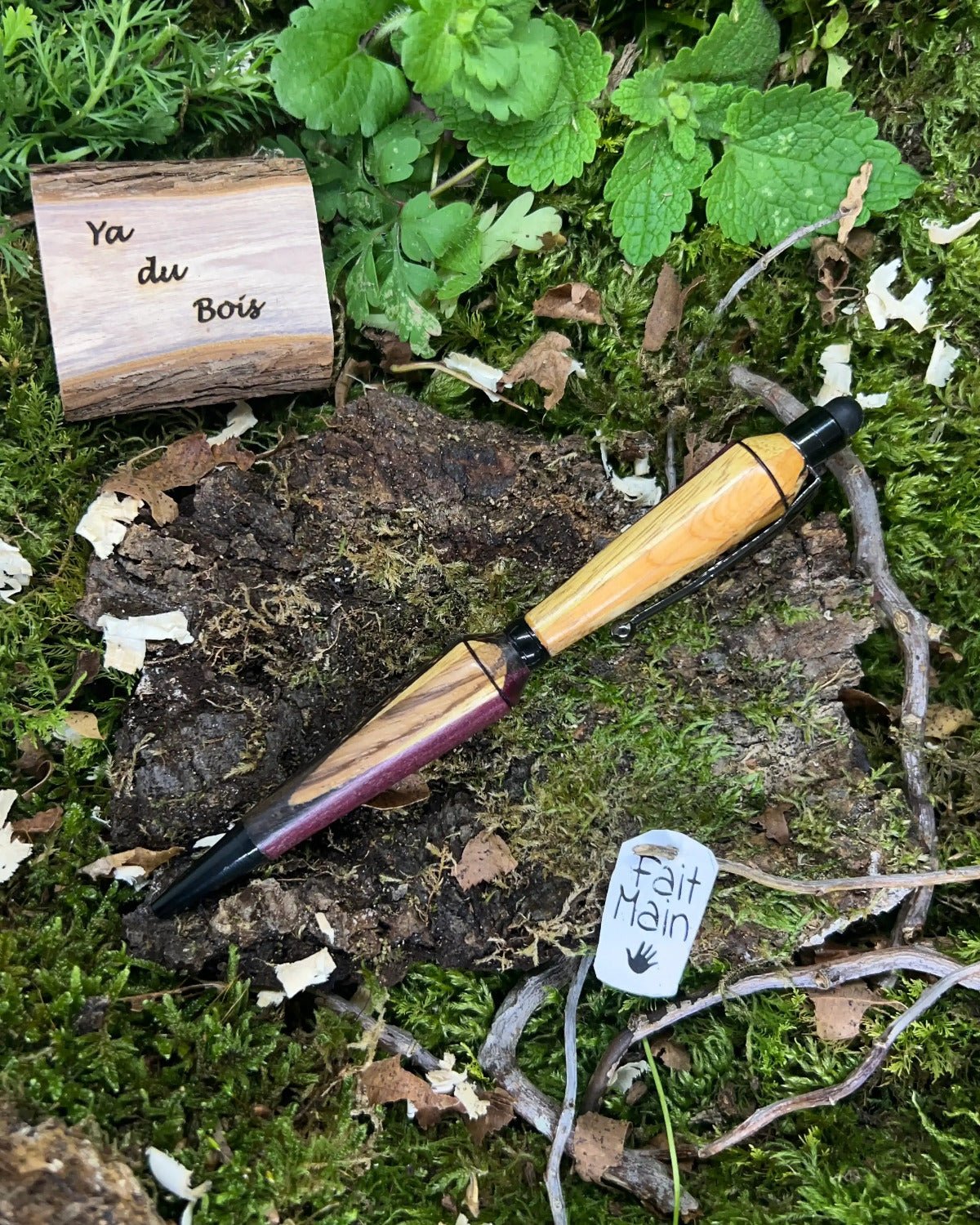 Stylo Bille - Bois Variés 02 - Ya du Bois