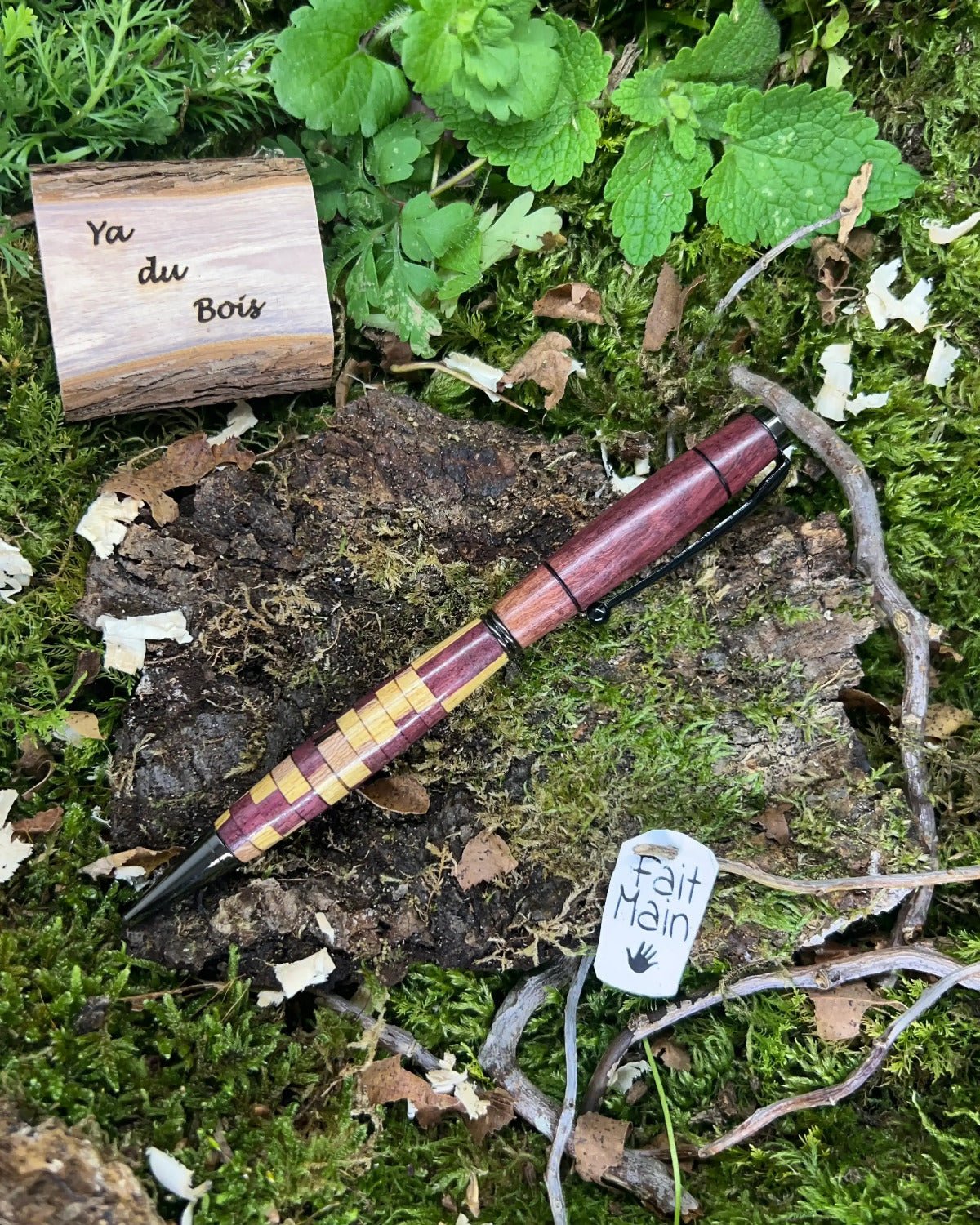 Stylo Bille - Bois Variés 03 - Ya du Bois