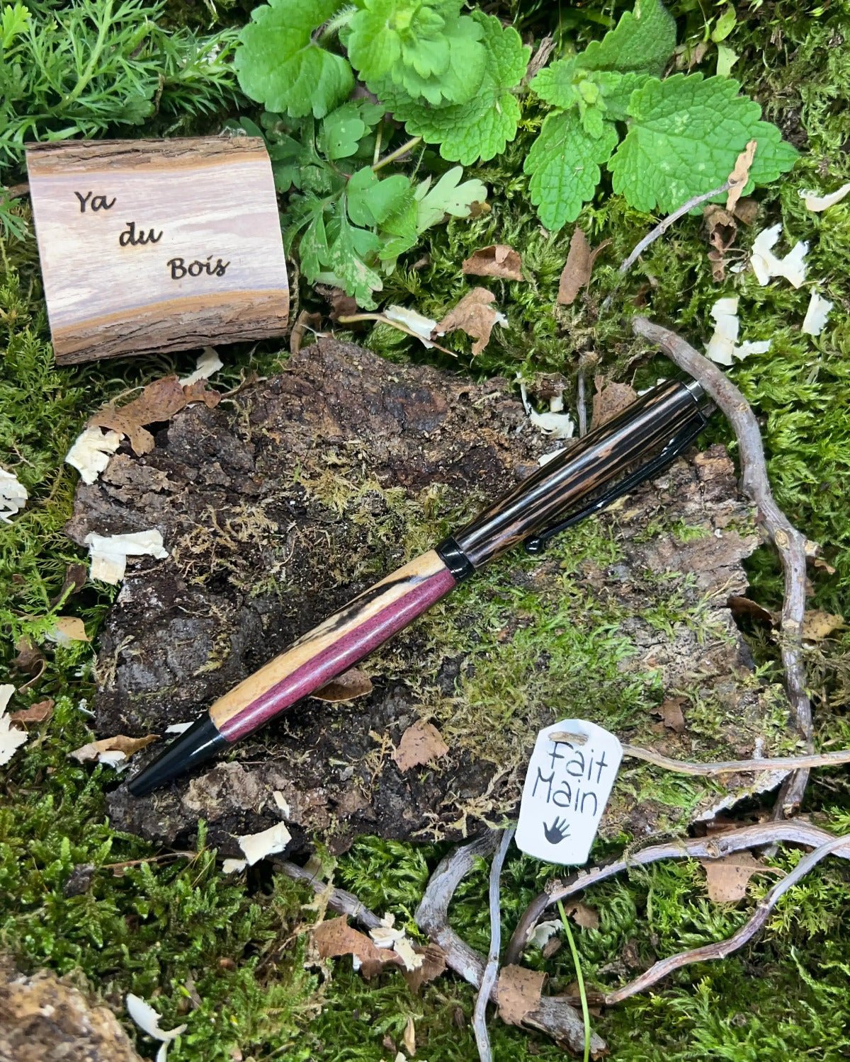 Stylo Bille - Bois Variés 04 - Ya du Bois