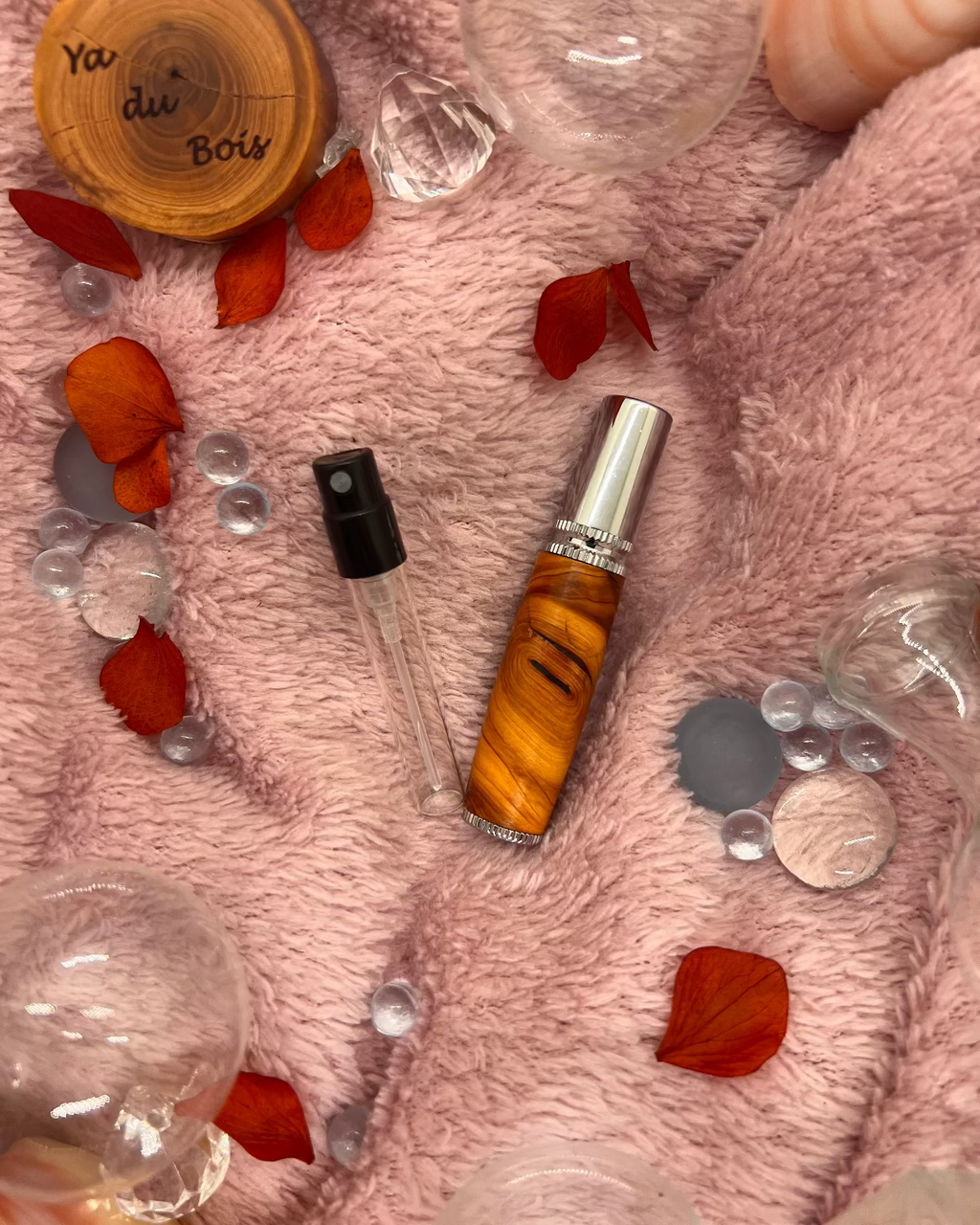 Vaporisateur de parfum en bois d'If – Yadubois